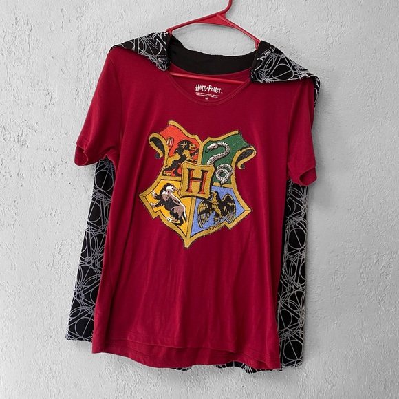 Tops - Harry Potter hogwarts T-shirt & cloak